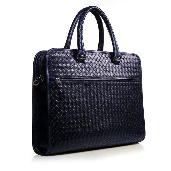 Bottega Veneta intrecciato briefcase 16023 royalblue - Click Image to Close